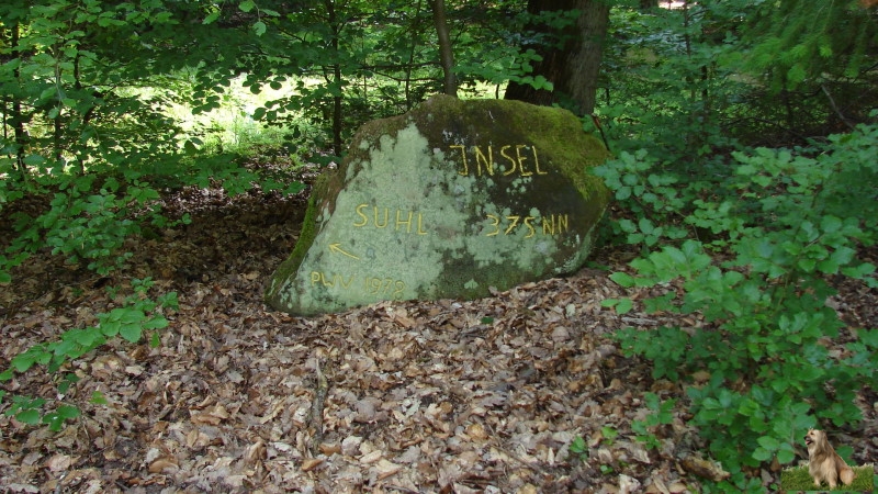 Ritterstein Nr. 208-2 Insel Suhl - PWV 1978 -375 NN.JPG - Ritterstein Nr.208 Insel Suhl - PWV 1978 - 375 NN